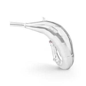 Chromed OXA Factory X8 front pipe for KTM SX 125 23-26