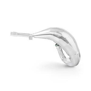 Chromed OXA Factory X8 front pipe for Yamaha YZ 125 22-26